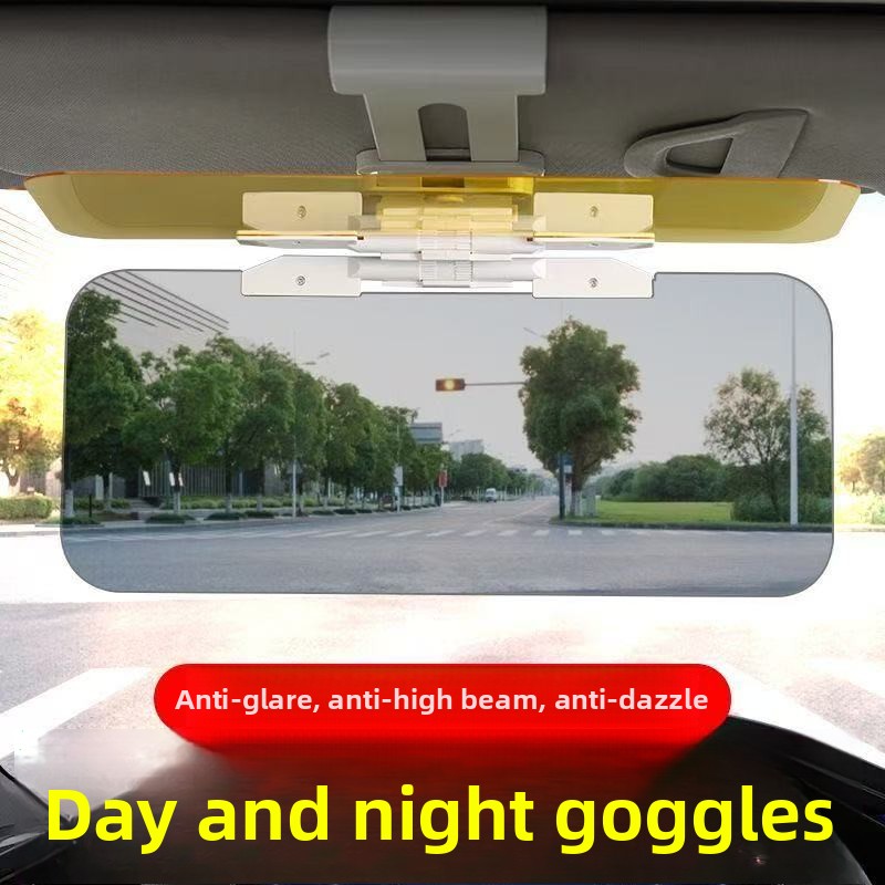 Car Accessories For Night Driving - Parasole per Auto Antiabbagliamento Polarizzato HD