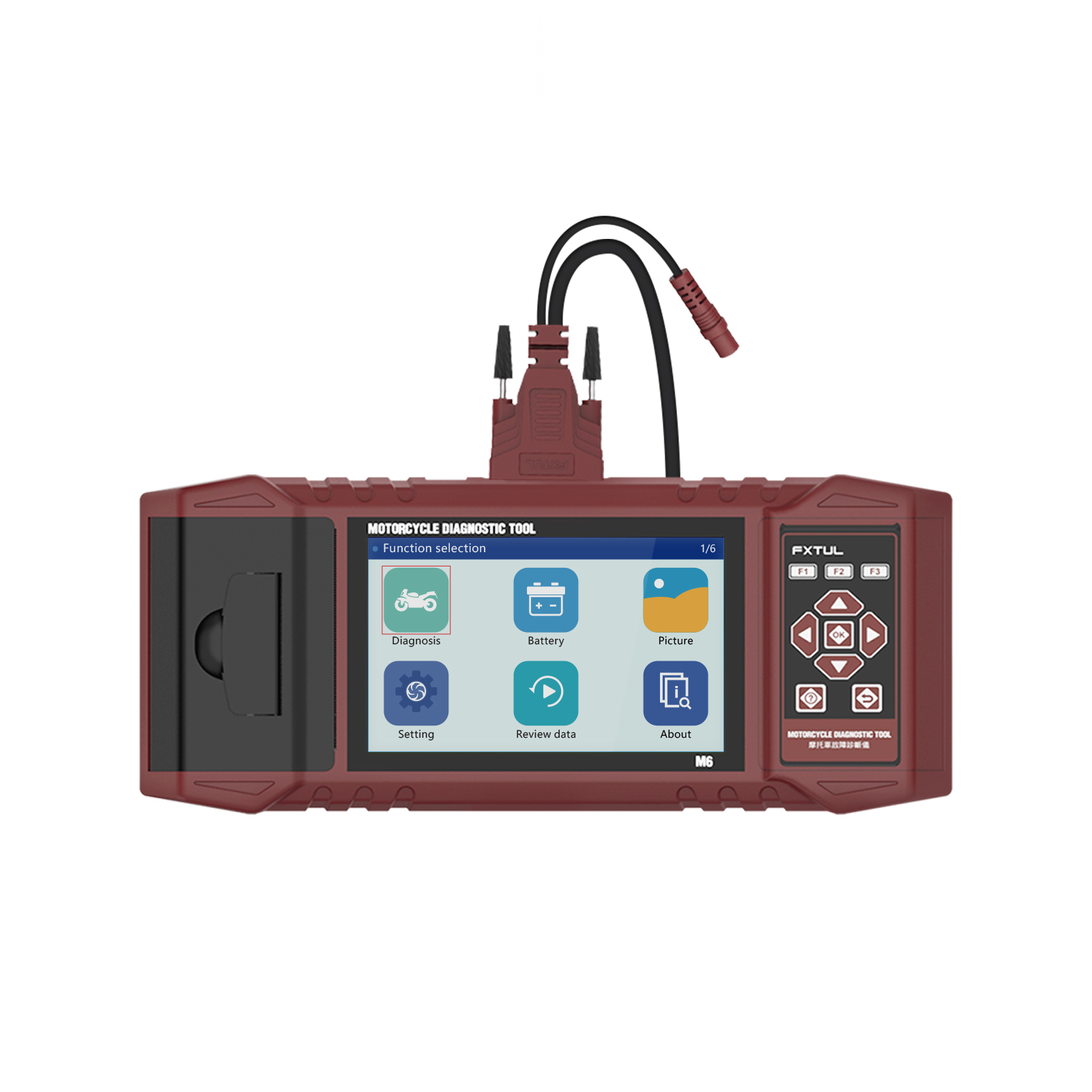 Obd2 Scanner - NUOVO FXTUL M6 12V Scanner Diagnostico