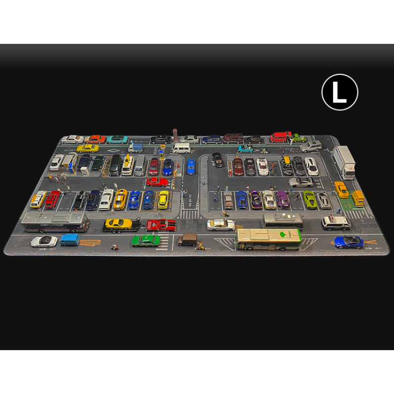 Car Accessories In Tokyo - Modello in scala 1:64 100X50cm Tappetino