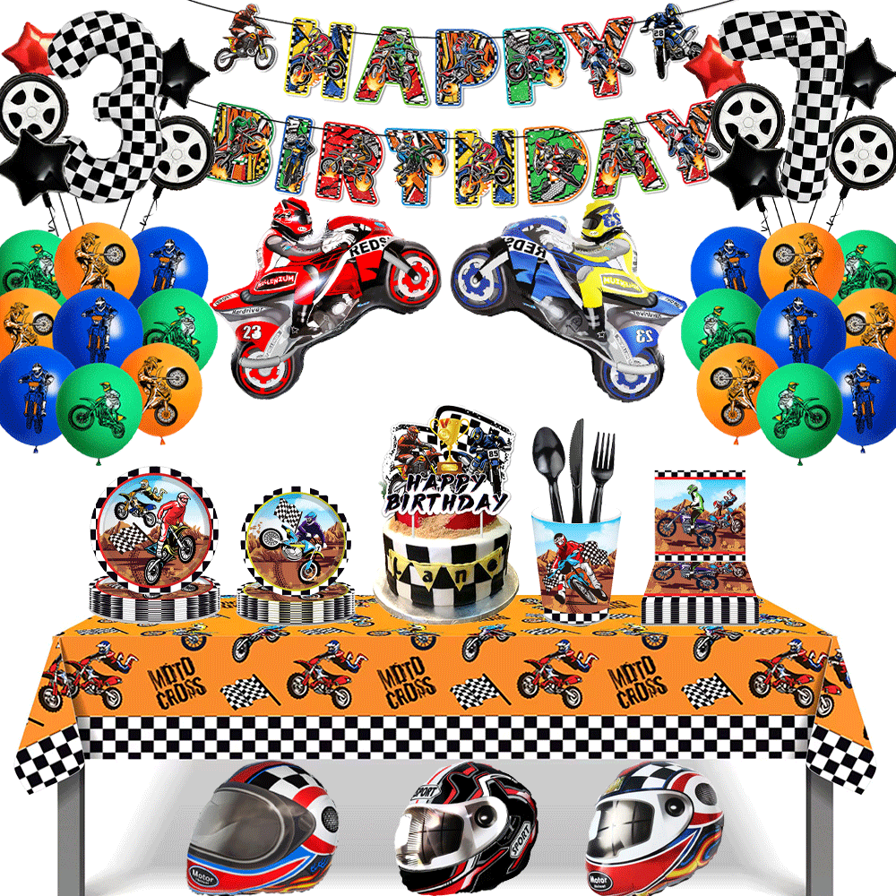 Car Accessories Banner - Decorazioni per Feste di Compleanno a