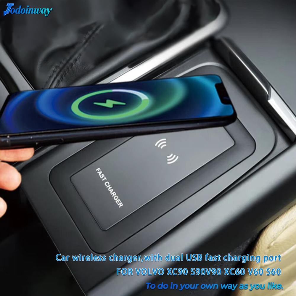 Volvo Car Accessories Xc60 - Caricatore Wireless per Console Centrale per