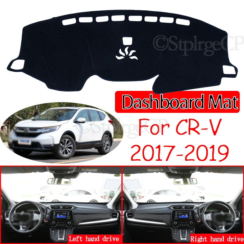 Car Accessories Honda Crv - Tappetino Antiscivolo per Cruscotto, Copertura Parasole,