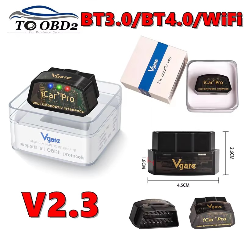 Obd2 Scanner - Vgate iCarpro ELM327 V2.3 Originale Strumento