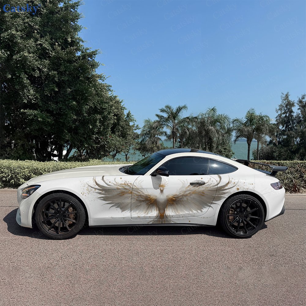 Car Accessories Phoenix - 2 Pezzi Adesivi per Auto con