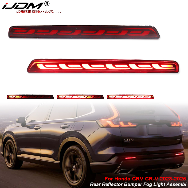 Car Accessories Honda Crv - Luci Riflettenti LED per Paraurti Posteriore