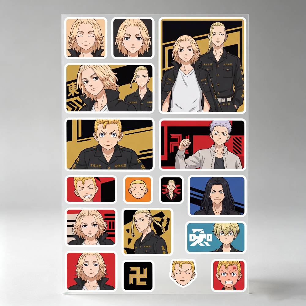 Car Accessories In Tokyo - Adesivi Anime Tokyo Revengers per Auto,
