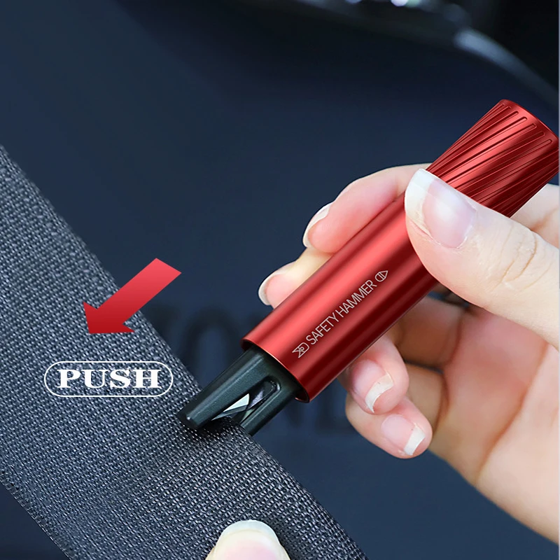 Car Emergency Tool Kit - Strumento di Emergenza per Auto: Rompi-Vetro,