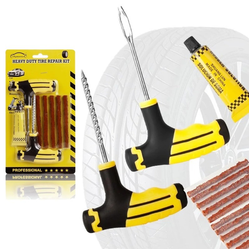 Kit di riparazione di pneumati - Car Emergency Tool Kit recensione e prezzo