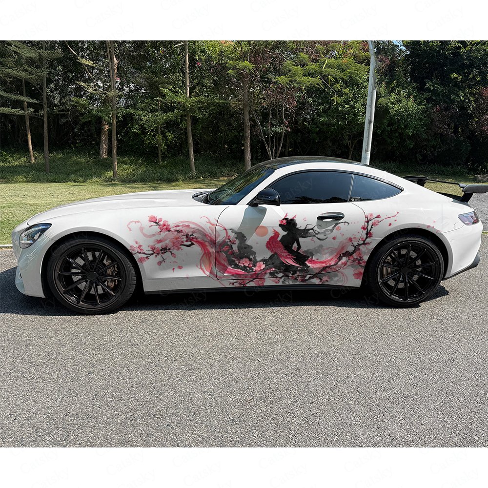 2 adesivi per auto con silhoue - Car Accessories Phoenix recensione e prezzo