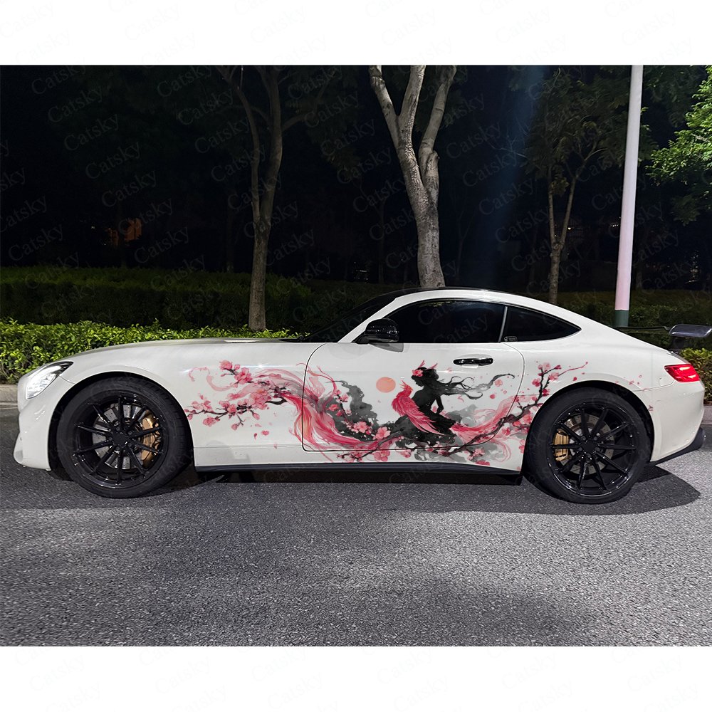 2 adesivi per auto con silhoue - Car Accessories Phoenix recensione e prezzo