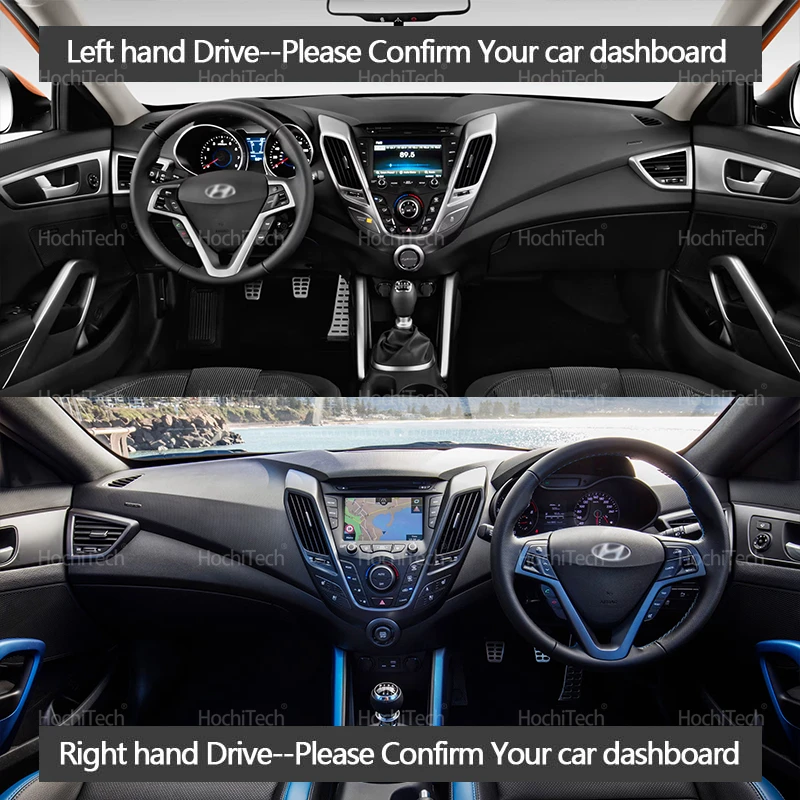 Per Hyundai Veloster 2012 2013 - Car Anti-Slip Dashboard Mat recensione e prezzo