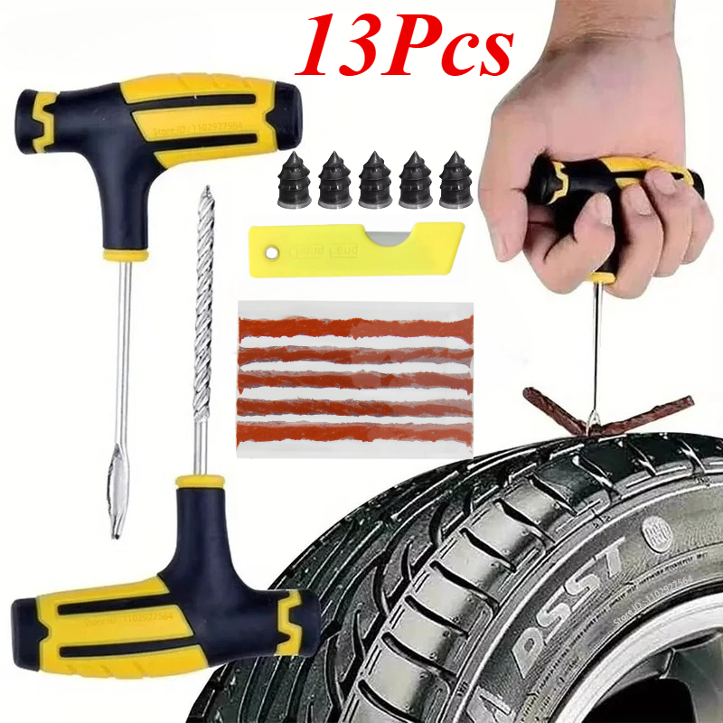 Kit di Riparazione Pneumatici  - Car Emergency Tool Kit recensione e prezzo