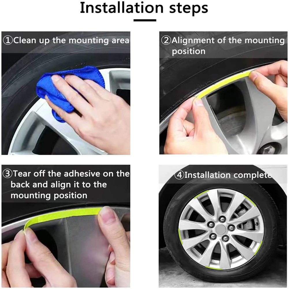 Set di adesivi riflettenti per - Car Accessories For Night Driving recensione e prezzo