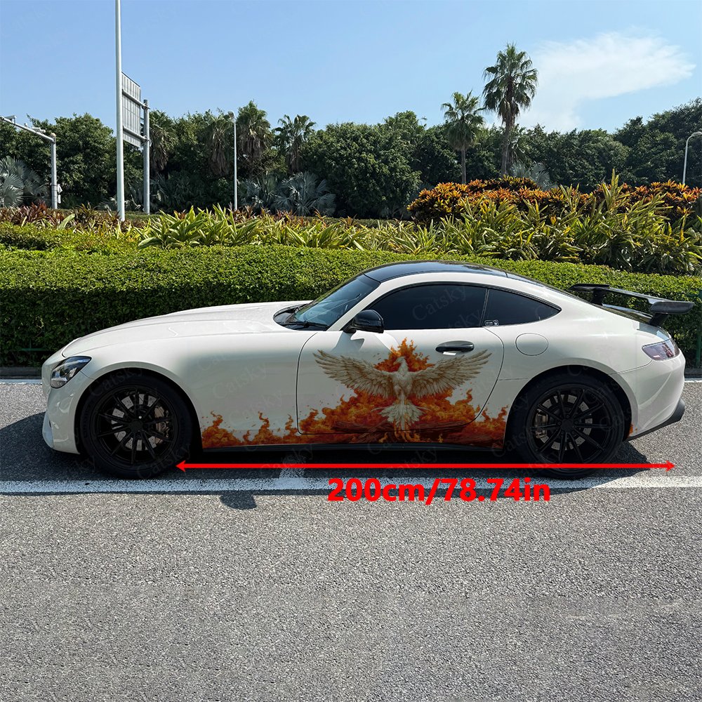 2 adesivi per auto Blazing Div - Car Accessories Phoenix recensione e prezzo