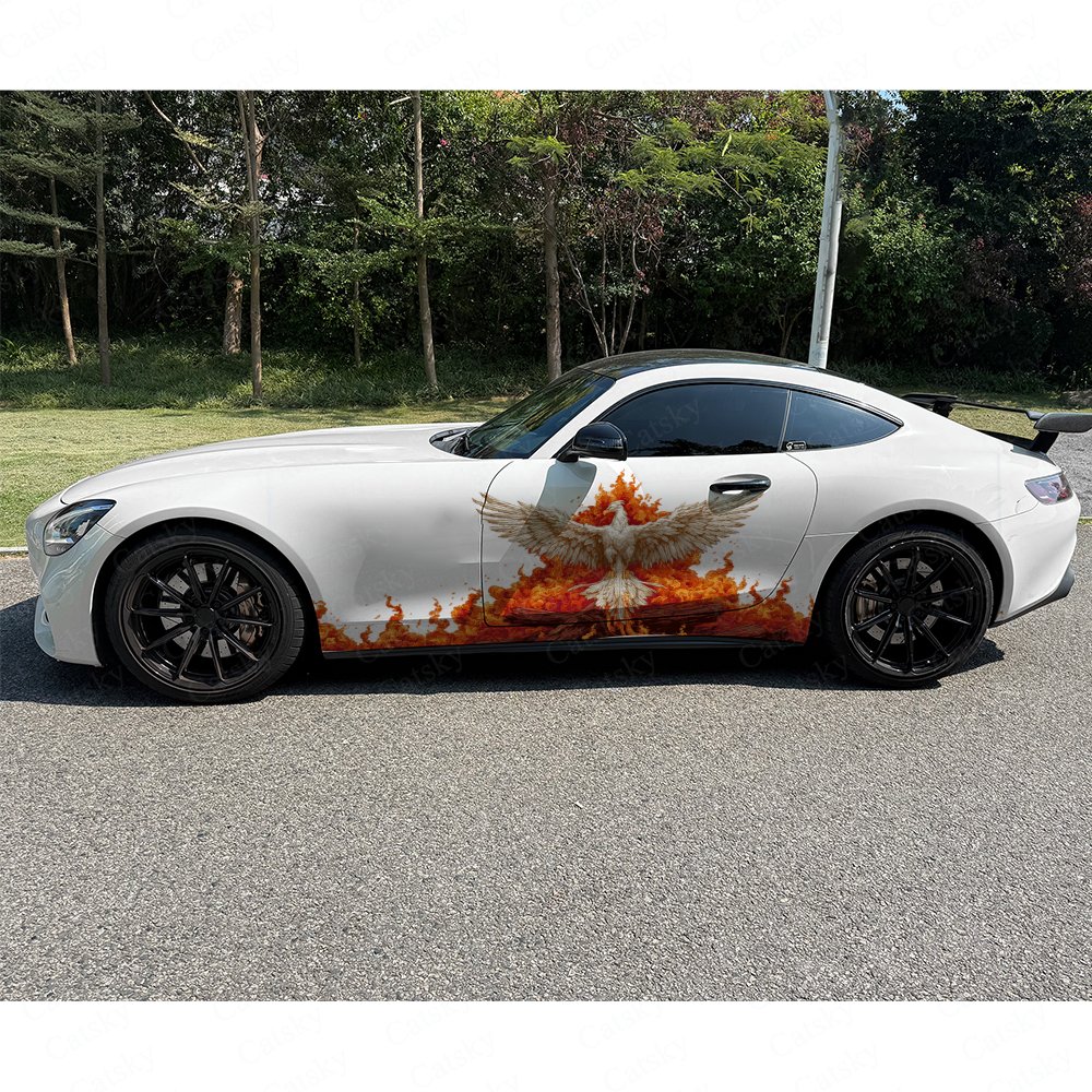 2 adesivi per auto Blazing Div - Car Accessories Phoenix recensione e prezzo