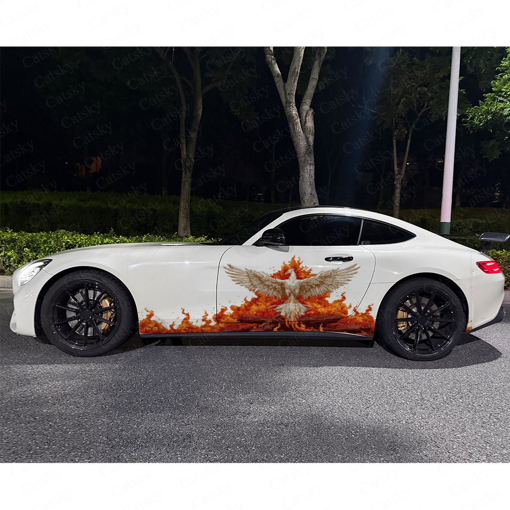 2 adesivi per auto Blazing Div - Car Accessories Phoenix recensione e prezzo