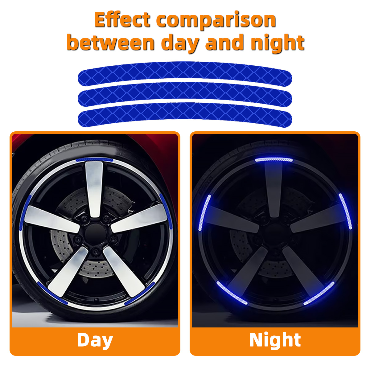 Adesivo Riflettente per Cerchi - Car Accessories For Night Driving recensione e prezzo