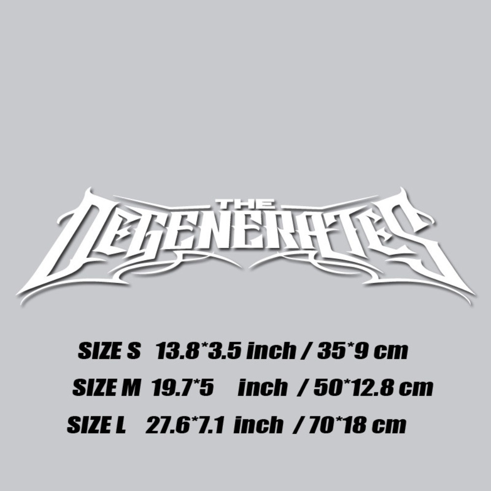 1 pz THE DEGENERATES JDM Sport - Car Accessories Banner recensione e prezzo