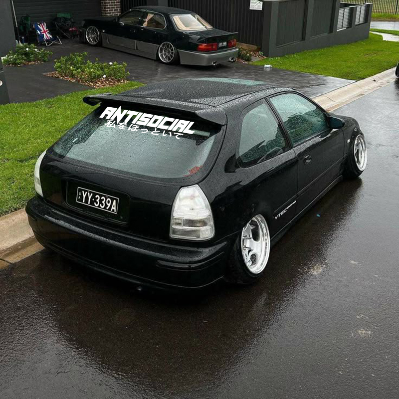 Adesivo in vinile stile JDM 'A - Car Accessories Banner recensione e prezzo