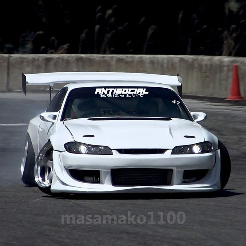 Adesivo in vinile stile JDM 'A - Car Accessories Banner recensione e prezzo