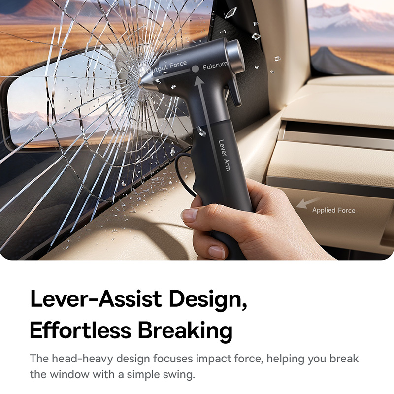 Baseus GoTrip DT2 Martello di  - Car Emergency Tool Kit recensione e prezzo